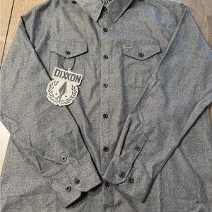 Mens XL Dixxon “Obsidian” flannel with tag no bag unworn